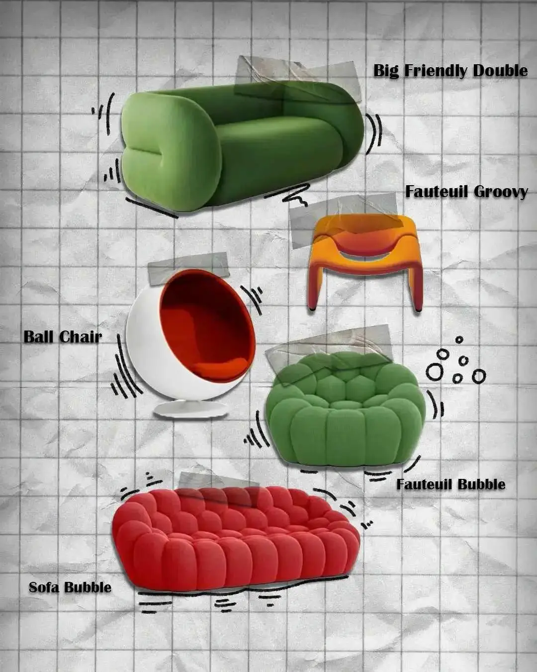 Design mobilier LEAY — fauteuil dans une direction artistique épurée