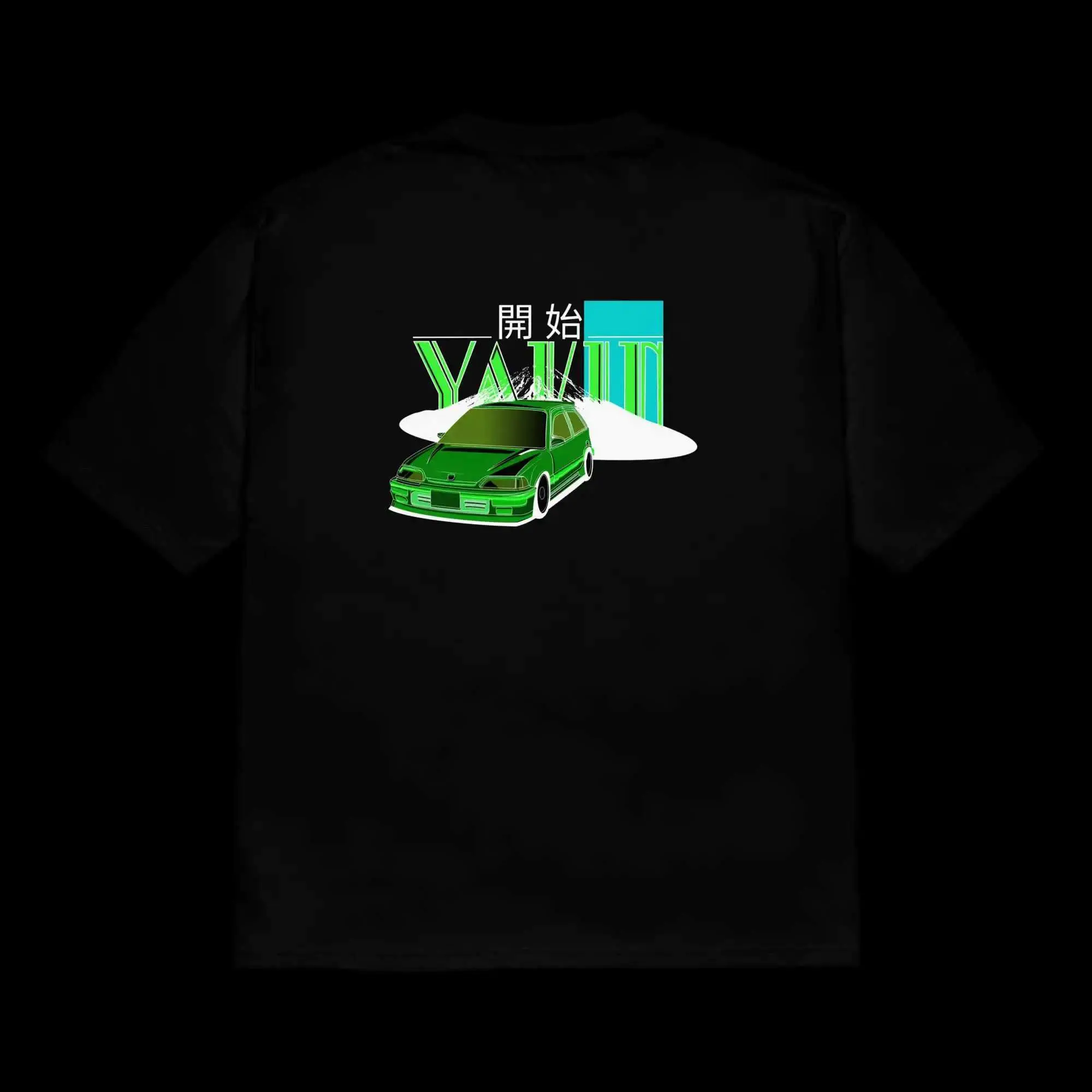 Collab LEAY — pièce verte, vue de dos